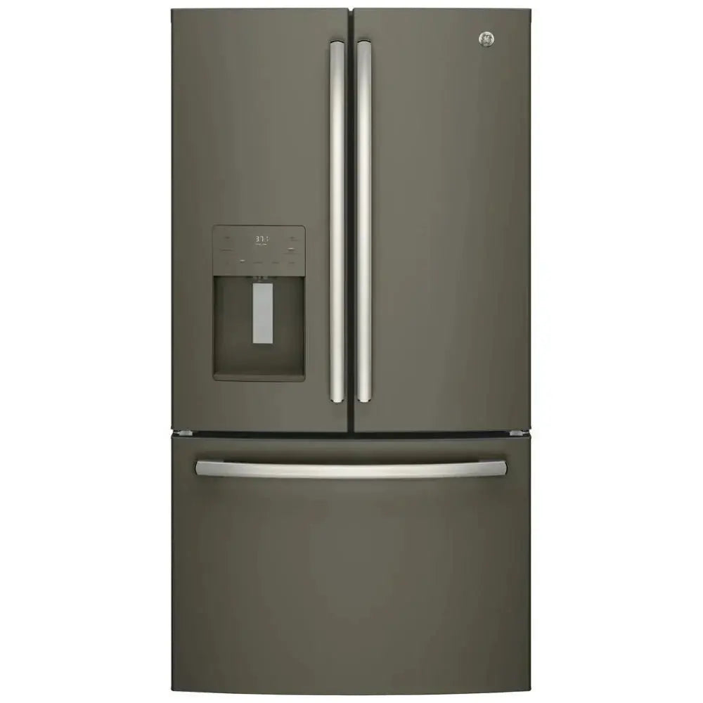 (Open Box) GE Appliances 36 inch French Door Refrigerator in Slate GFE26JMMES GE Appliances