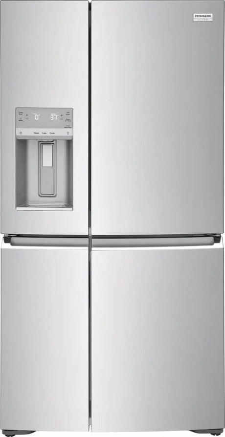 Frigidaire 36 Inch 21.5 cu. ft. Counter Depth French-Door Refrigerator in Stainless Steel GRQC2255BF Frigidaire