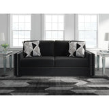 Ashley Gleston Sofa Set in Onyx Signature Design by Ashley