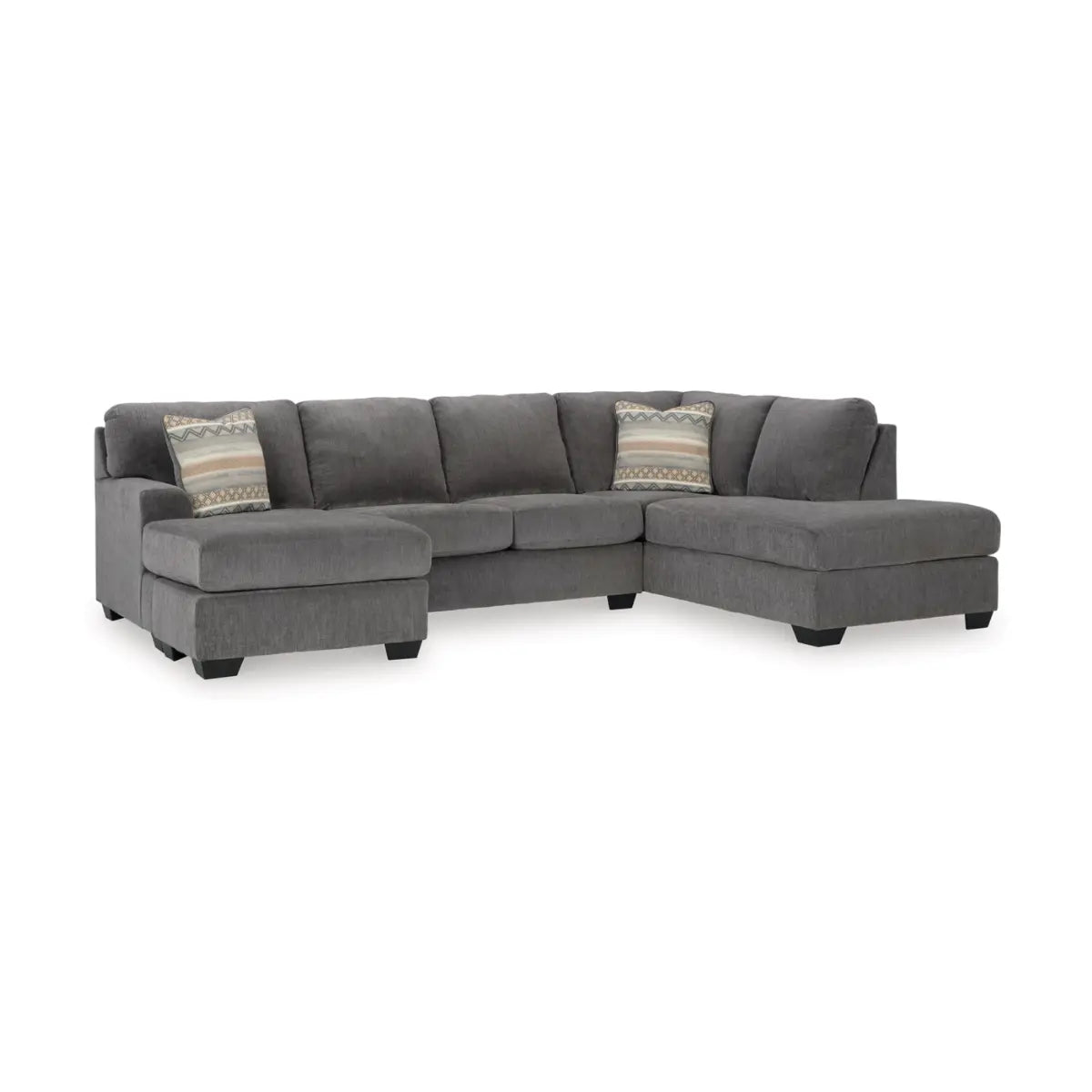 Ashley Glynn-Cove Sectional in Iron Signature Design by Ashley