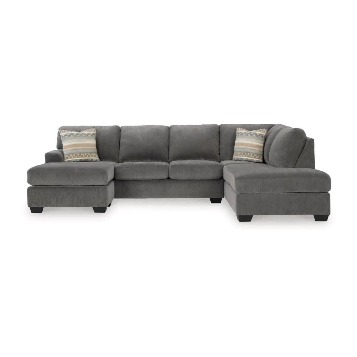 Ashley Glynn-Cove Sectional in Iron Signature Design by Ashley