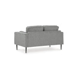 Ashley Hazela Sofa Chaise in Charcoal Signature Design by Ashley