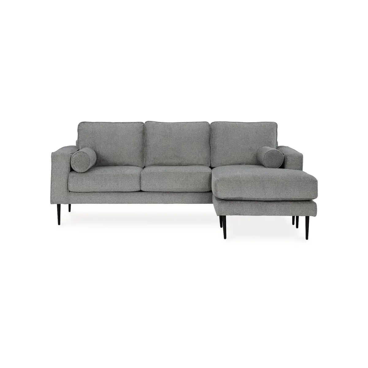 Ashley Hazela Sofa Chaise in Charcoal Signature Design by Ashley