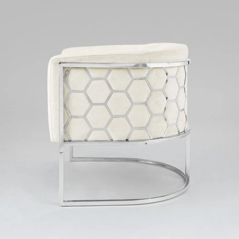 Honeycomb Accent Chair - Complete Home