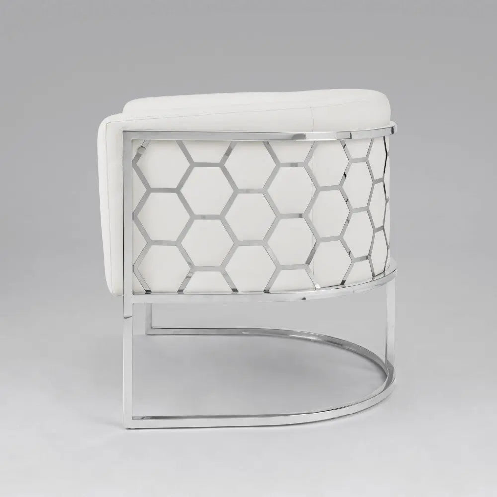 Honeycomb Accent Chair - Complete Home