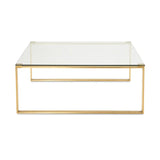 David Brushed Gold Coffee Table - Complete Home Furnish