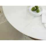 Ashley Isanti Marble Dining Table Signature Design by Ashley