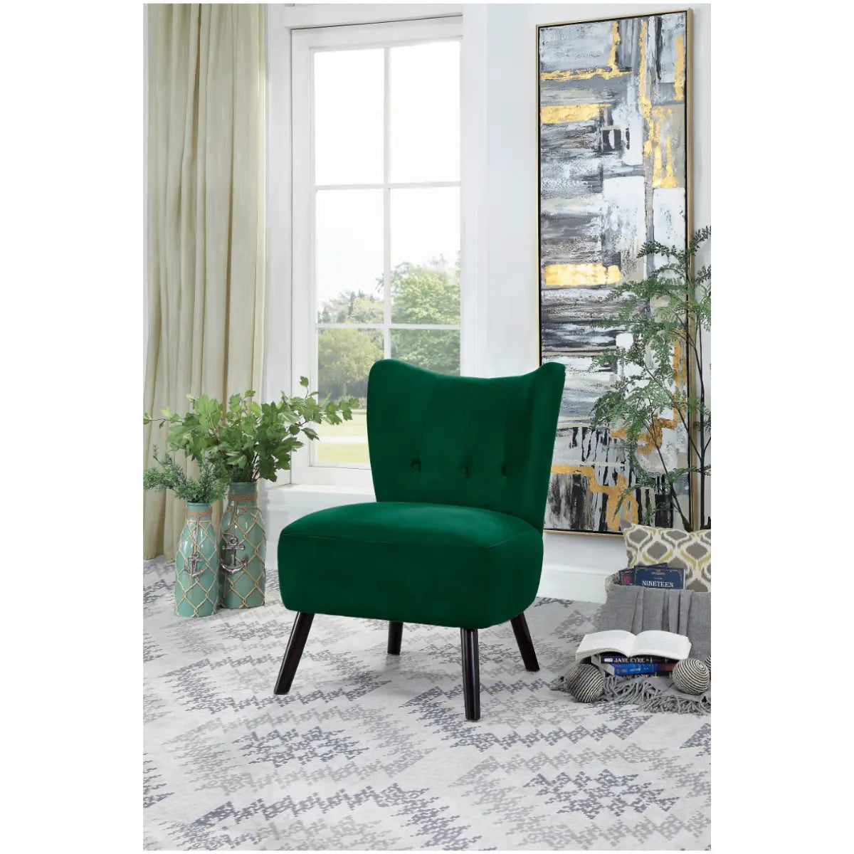 Imani Accent Chair 1166GR M.A.Z