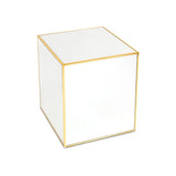 Infinity Mirror Cube End Table - Complete Home Furnish