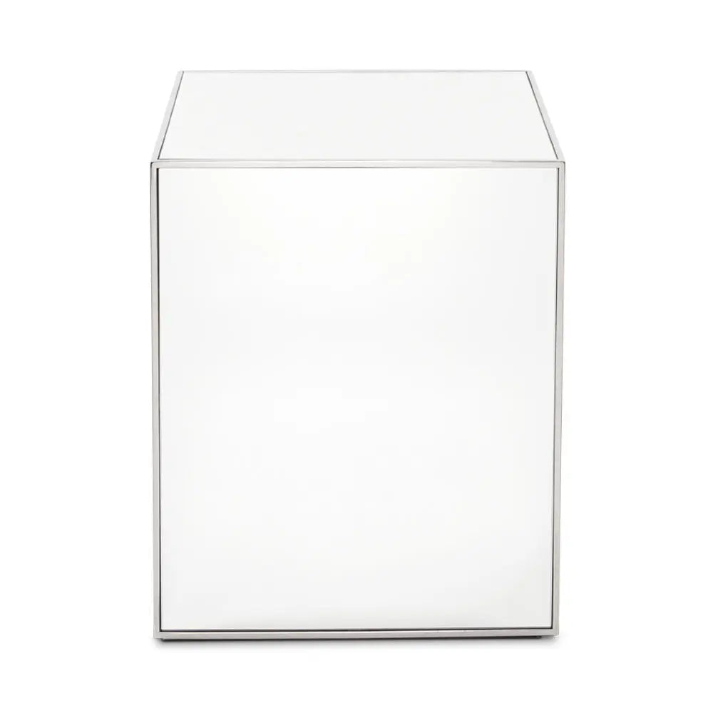 Infinity Mirror Cube End Table - Complete Home Furnish