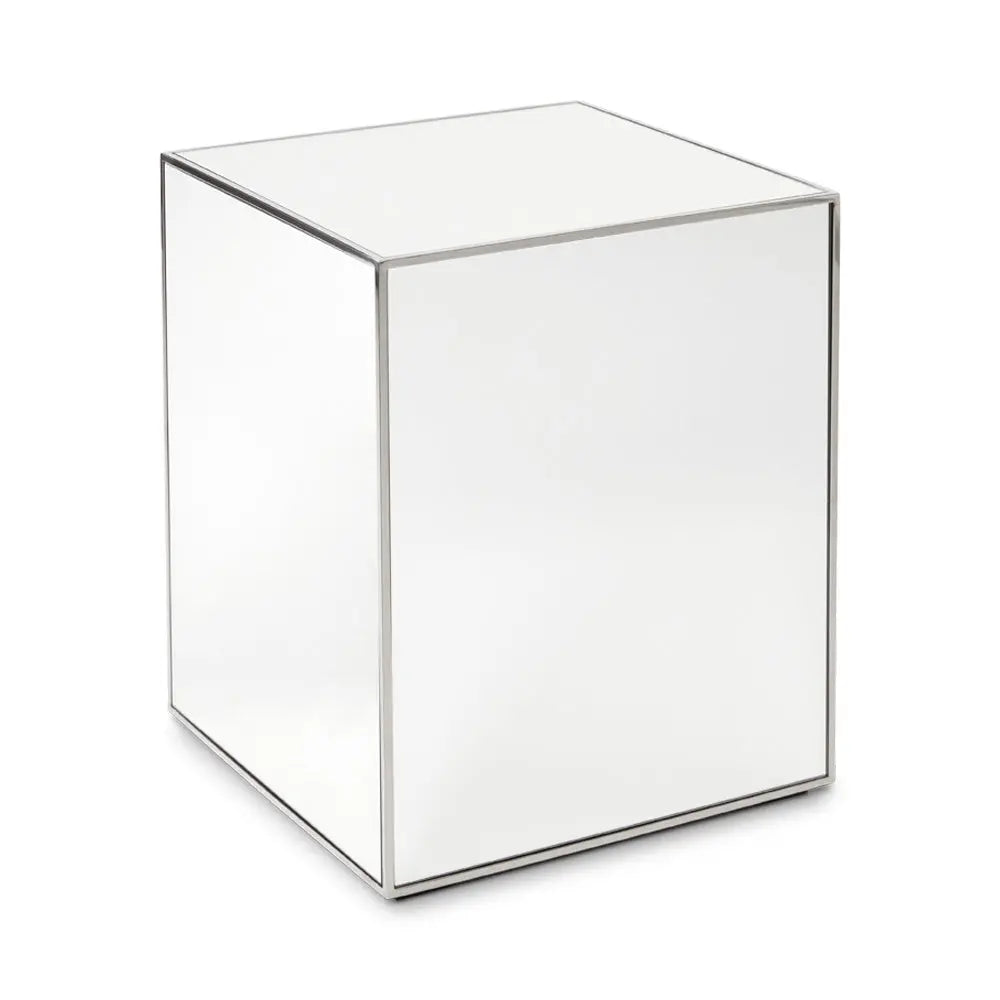 Infinity Mirror Cube End Table - Complete Home Furnish