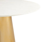 Ryder Dining Table with Marble Top - Xcella Furniture