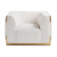 PALOMA Gold Accent Chair - Complete Home
