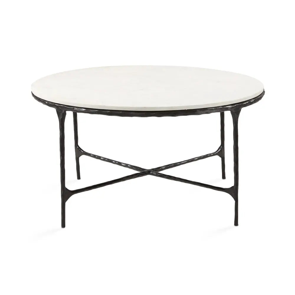 Ramona Marble Coffee Table - Black - Complete Home Furnish