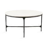 Ramona Marble Coffee Table - Black - Complete Home Furnish