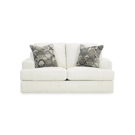 Ashley Karinne Sofa Set in Linen Signature Design by Ashley