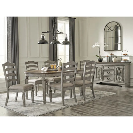 Ashley Lodenbay Dining Set in Antique Grey Signature Design by Ashley