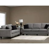 Bella 4475 Sofa Set in Troy 60 Sofa by Fancy