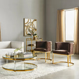 THEO Accent Chair - Gold - Complete Home