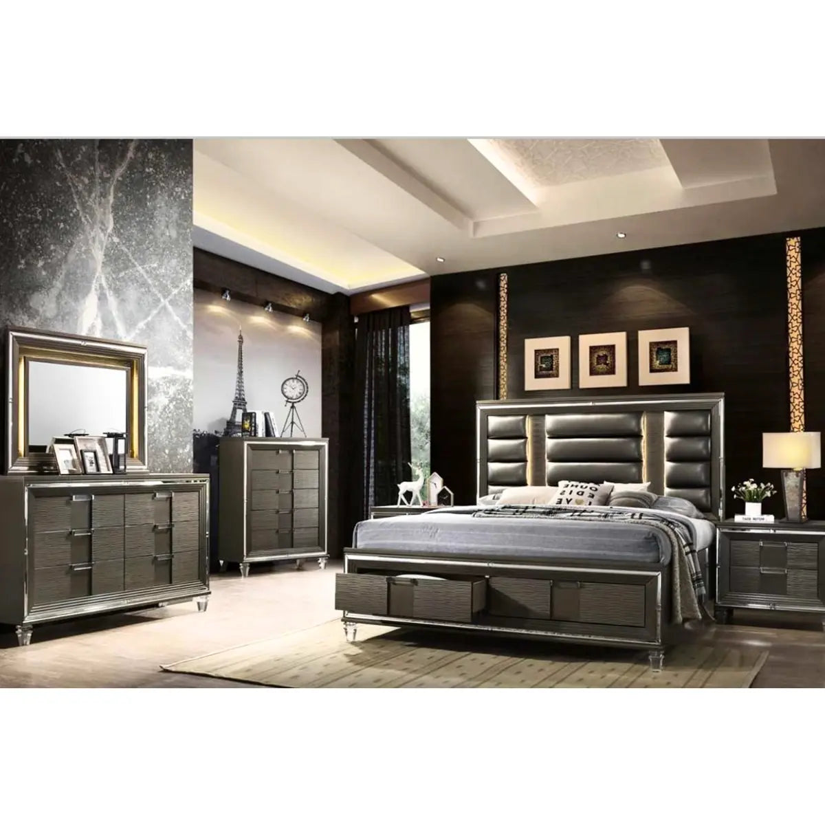 Louise 9748 Bedroom Set Coast To Coast