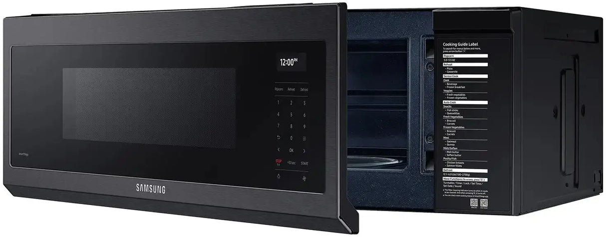 Samsung 1.1 Cu. Ft. Low-Profile Over-the-Range Microwave ME11A7710DG Samsung