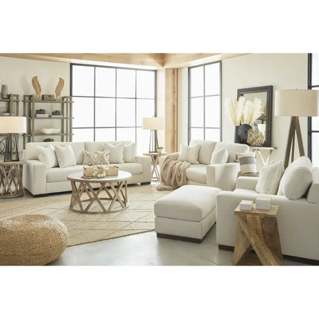 Ashley Maggie Sofa Set in Birch Signature Design by Ashley