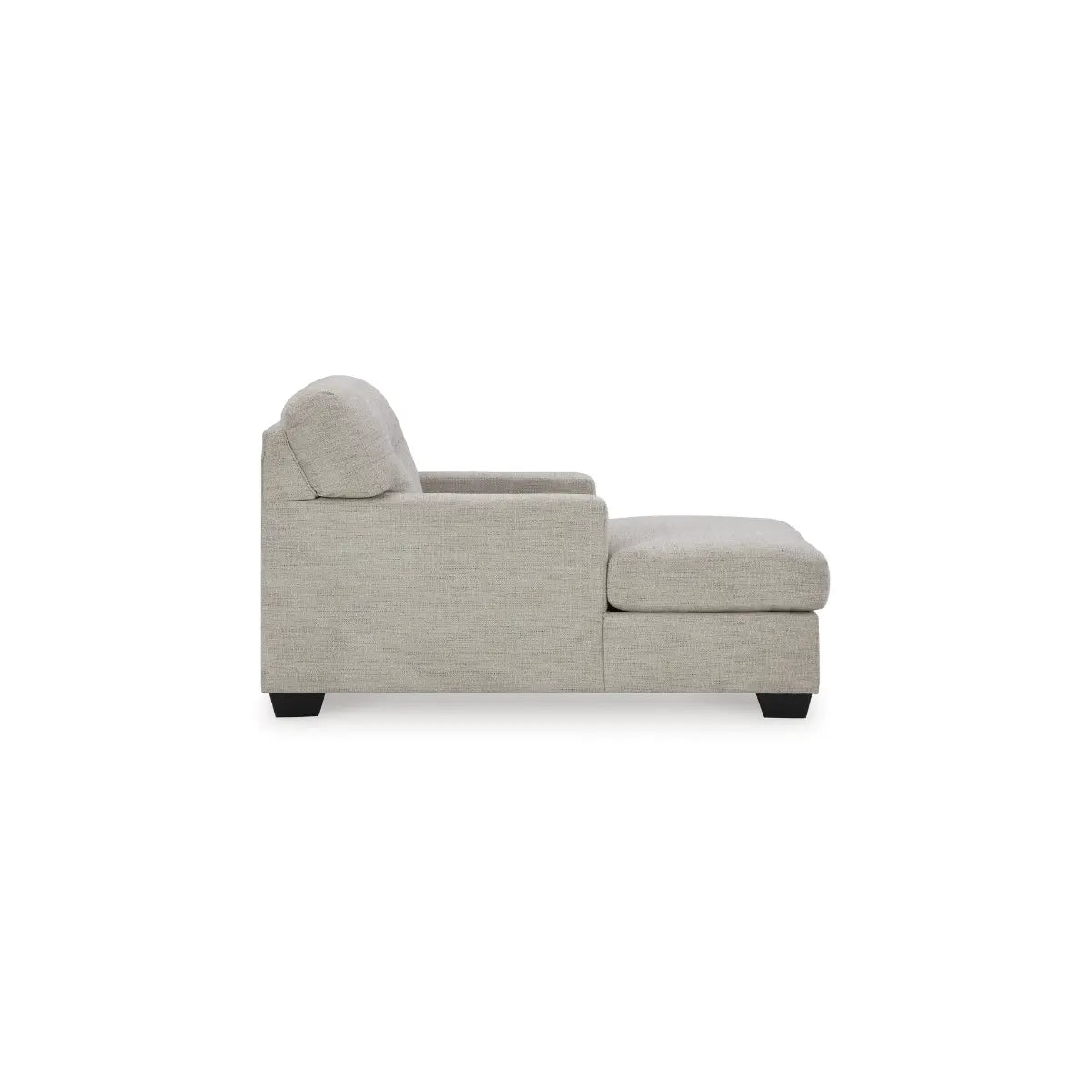 Ashley Mahoney Chaise in Pebble Signature Design by Ashley