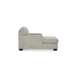 Ashley Mahoney Chaise in Pebble Signature Design by Ashley