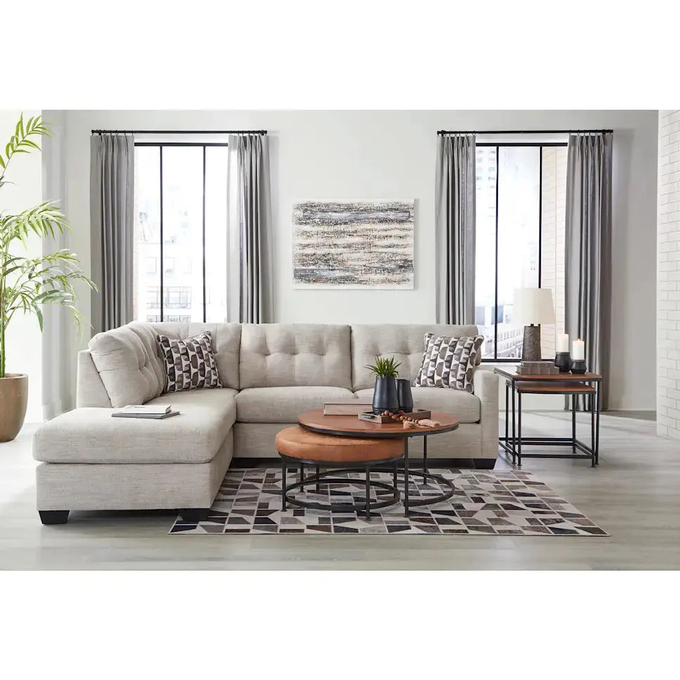 Ashley Mahoney 2Pc Sectional with Chaise Signature Design by Ashley