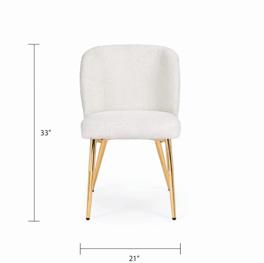 Marcel Dining Chair - Gold - Xcella Furniture