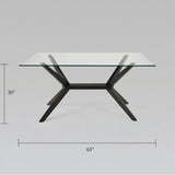 Vista Wood Dining Table - Xcella Furniture