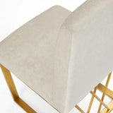 Fortina Dining Chair - Brushed Gold - Xcella Furniture