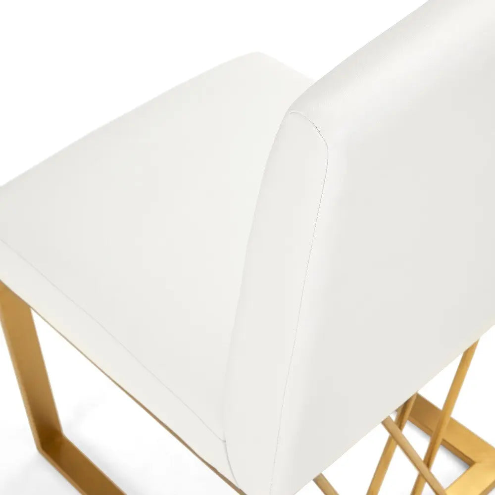 Fortina Dining Chair - Brushed Gold - Xcella Furniture