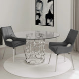 Bromley Swivel Dining Chair - Black - Xcella Furniture