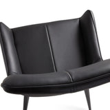 Bromley Swivel Dining Chair - Black - Xcella Furniture