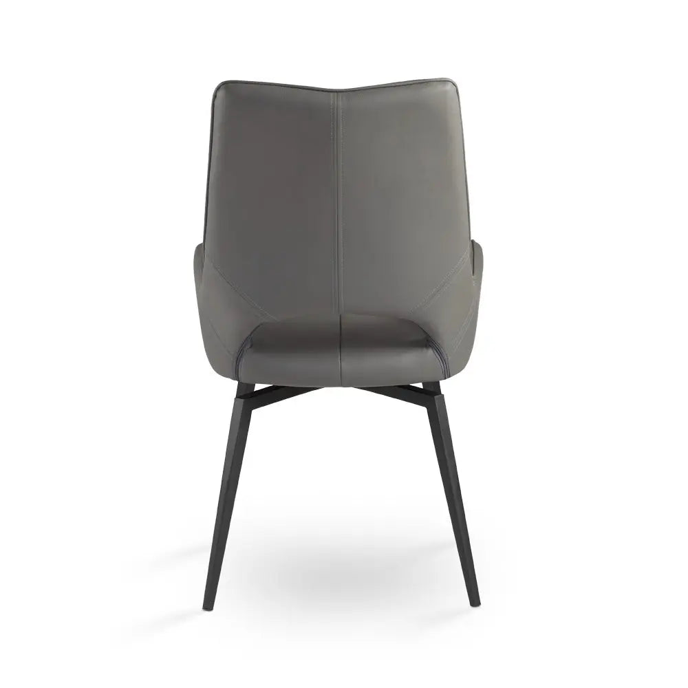 Bromley Swivel Dining Chair - Black - Xcella Furniture