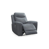 Ashley Mindanao Reclining Sofa in Steel Signature Design by Ashley