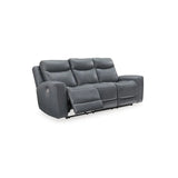 Ashley Mindanao Reclining Sofa in Steel Signature Design by Ashley