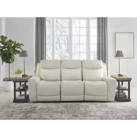 Ashley Mindanao Reclining Sofa Set in Coconut Signature Design by Ashley