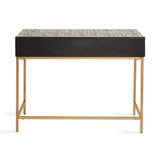 AUGUSTINE Bone Inlay Desk/Console - Complete Home Furnish