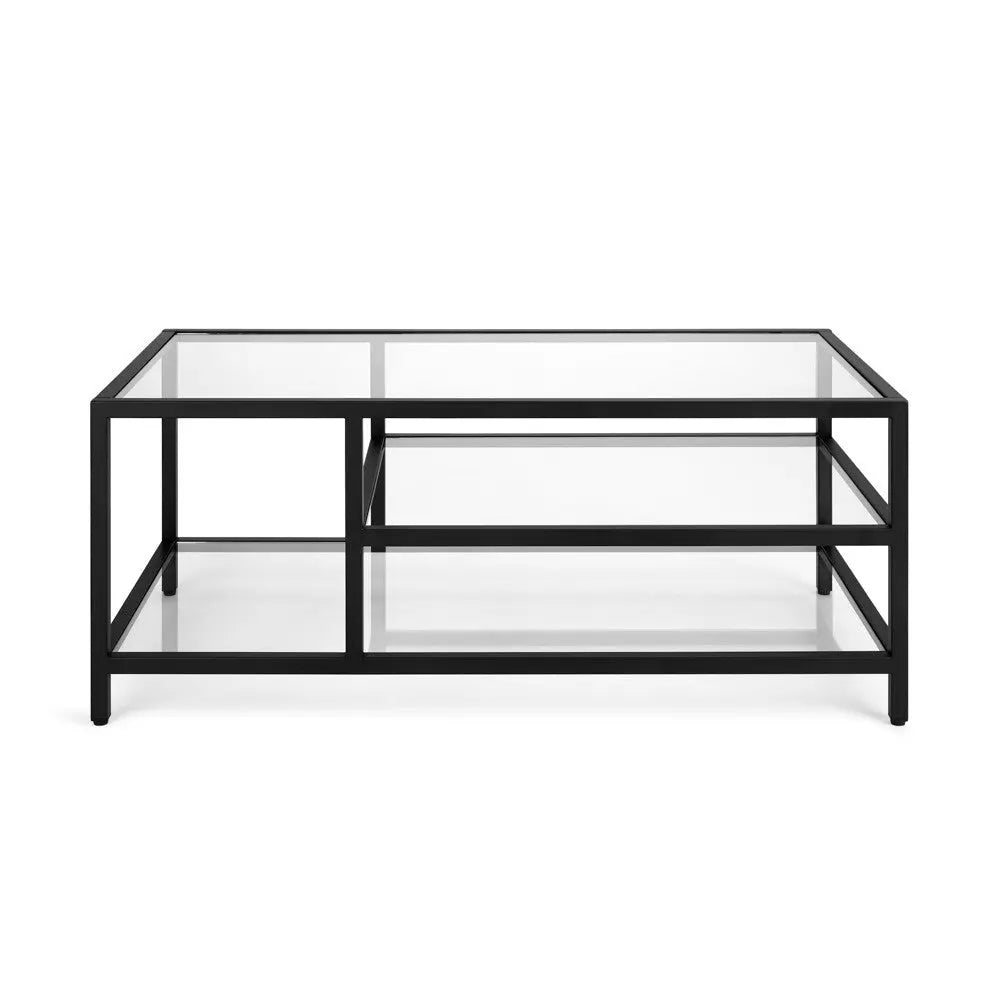 Miley Black Metal Coffee Table - Complete Home Furnish