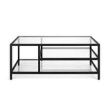 Miley Black Metal Coffee Table - Complete Home Furnish