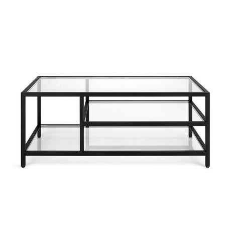Miley Black Metal Coffee Table - Complete Home Furnish