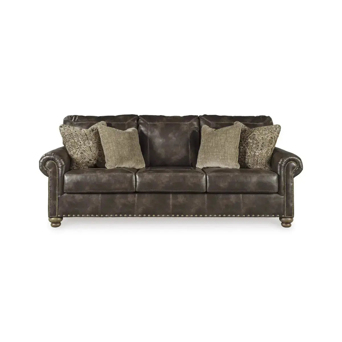 Ashley Nicorvo Sofa Set in Coffee Signature Design by Ashley