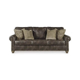 Ashley Nicorvo Sofa Set in Coffee Signature Design by Ashley