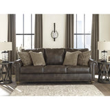 Ashley Nicorvo Sofa in Coffee Signature Design by Ashley