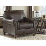 Ashley Nicorvo Sofa in Coffee Signature Design by Ashley