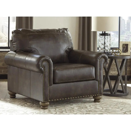 Ashley Nicorvo Sofa in Coffee Signature Design by Ashley