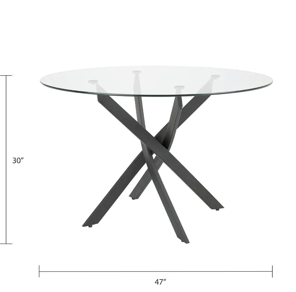 Carol Black Dining Table - Xcella Furniture