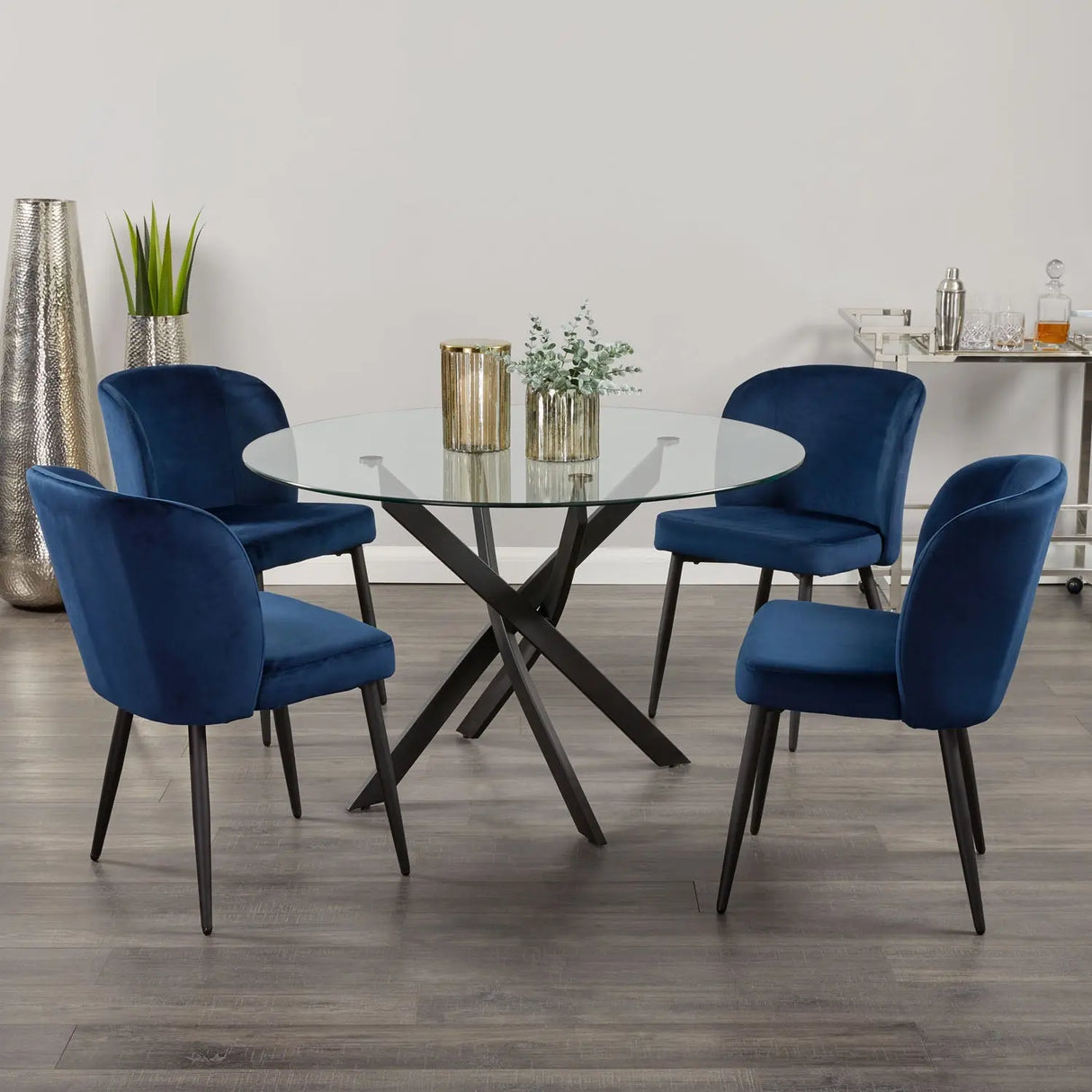 Carol Black Dining Table - Xcella Furniture